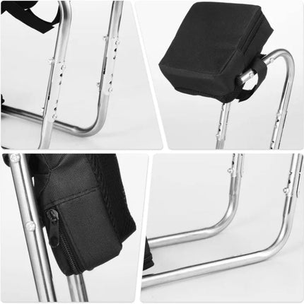 Garden Kneeler Seat Foldable, Garden Stool with Kneeling Pad for Gardening – image 7