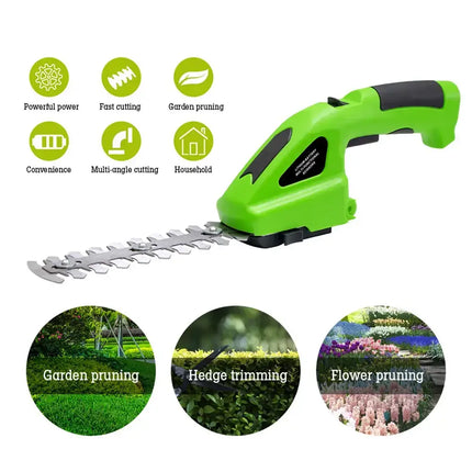 Cordless Hedge Trimmer, Electric Garden Shears 2 in 1 – image 8