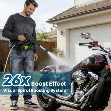 Car Washer Cordless, Electric Pressure Washer with Battery