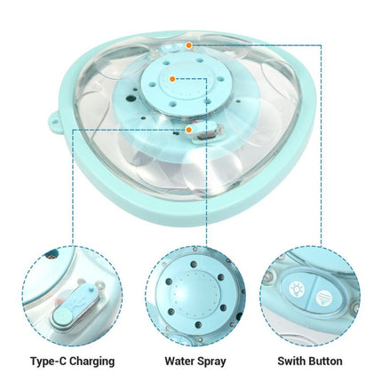 Floating Pool Fountain with 4 Spray Heights