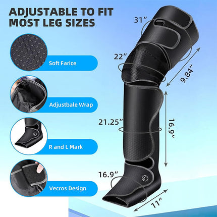 Foot Massager with Heat, Leg Massager for Circulation and Pain Relief – image 6