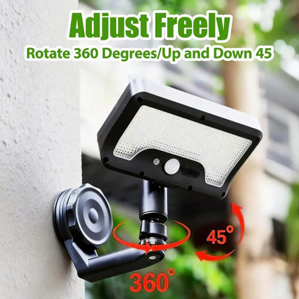 Outdoor Solar Lights, Solar Security Light for Garage
