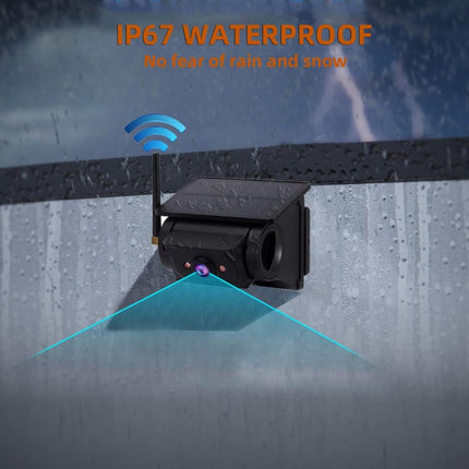 Wireless Backup Camera Solar, IP67 Waterproof – image 10