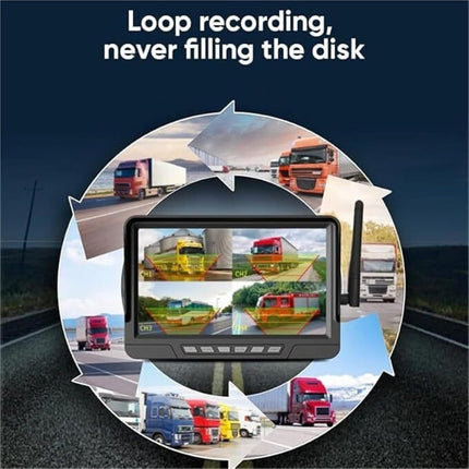 Wireless Backup Camera Solar, Loop Recording – image 9