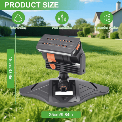 Lawn Sprinklers for Yard, Adjustable Water Sprinkler for Garden and Grass – image 9
