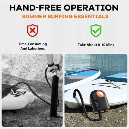 Portable Air Pump Electric 20 PSI, Electric SUP Pump for Kayaks
