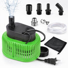 Pool Cover Pump Submersible Water Pump for Above Ground Pool with 16 ft Hose and 4 Adapters, 850 GPH Electric Water Pump