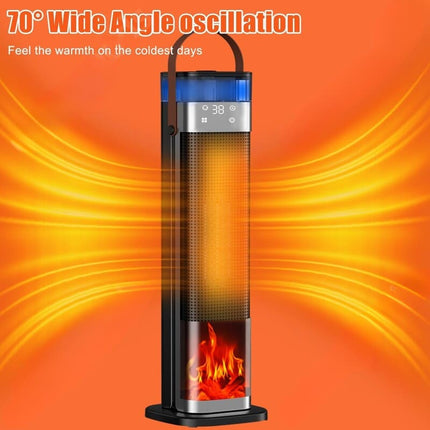 Space Heater and Cool Mist Humidifier, Electric Heater with Ceramic Element – image 8