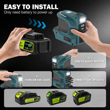 Power Inverter 220W Portable, Battery Inverter Easy to Install – image 8