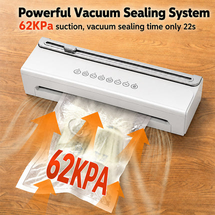Cordless Vacuum Sealer, 62kPa Strong Suction – image 4