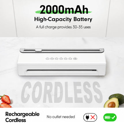 Cordless Vacuum Sealer Machine, Cordless Design – image 5