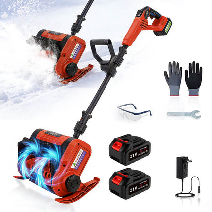 16 Inch Cordless Snow Blower for Driveway, Battery Powered Snow Shovel – image 11