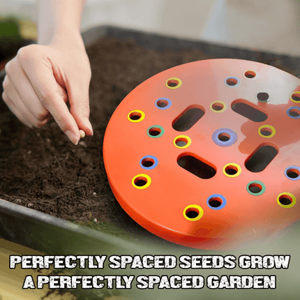 Square Foot Gardening Template, Garden Planting Template with Gardening Gloves