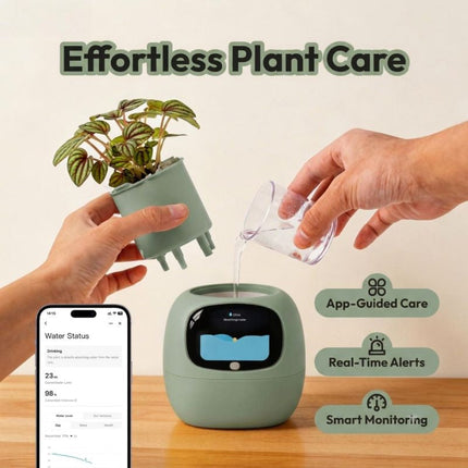 AI Planter with Soil Moisture Monitor