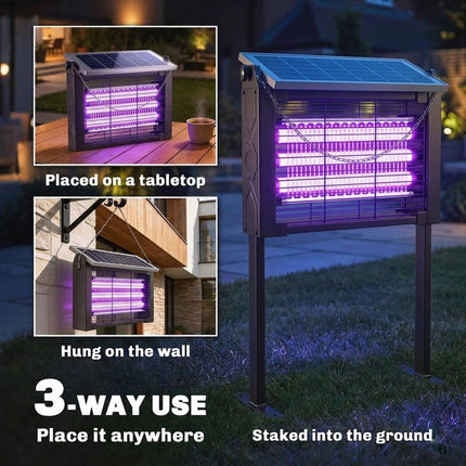 Solar Bug Zapper Outdoor Waterproof, Solar Bug Zapper Outdoor Waterproof – image 6