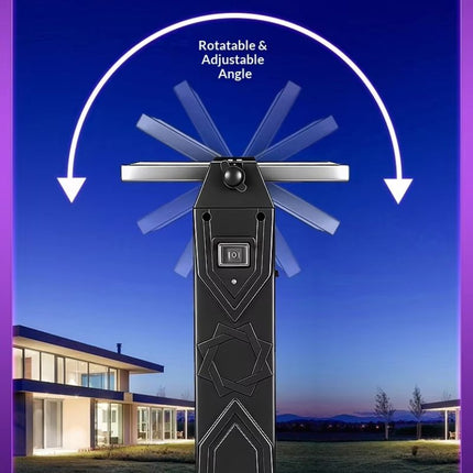 Solar Bug Zapper Outdoor Waterproof, Mosquito Zapper Solar Powered 3000V – image 8