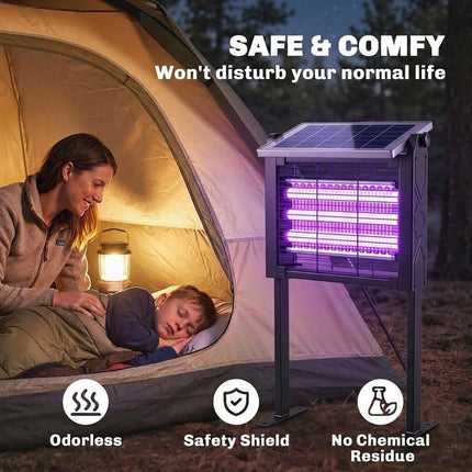 Solar Bug Zapper Outdoor Waterproof