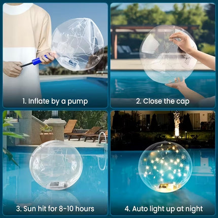 Solar Floating Pool Lights 14 Inch with 16 RGB Colors, Color Changing Lights – image 9