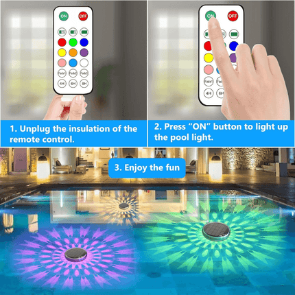 Solar Floating Pool Lights with UV Sterilization – image 6
