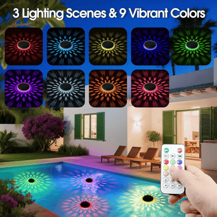 Solar Floating Pool Lights with UV Sterilization, Hot Tub Lights – image 5