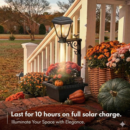 Decorative Solar Light Planter Pot