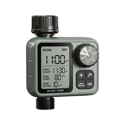 Garden Hose Timer with Digital Display, Irrigation Controller for Lawn and Yard – image 5