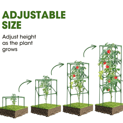 Tomato Cages for Garden, 3 Pack Garden Trellis for Climbing Vegetables