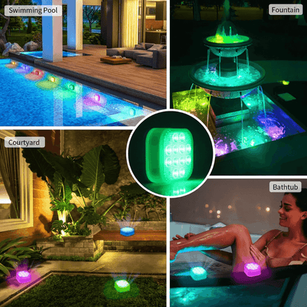 Pool Lights with Remote Control, Submersible Aquarium Lights for Pond – image 7