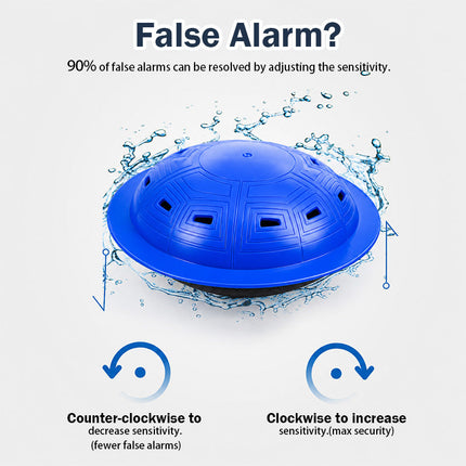 Swimming Pool Alarm for Kids and Pets, Floating Pool Alarm with Wireless Receiver – image 6