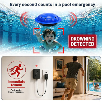 Swimming Pool Alarm for Kids and Pets, Pool Safety Equipment for All Pools