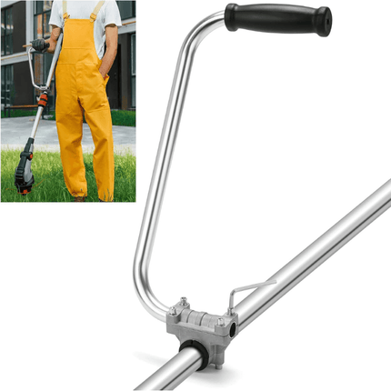 Weed Eater Handle Attachment, Adjustable Grass Trimmer Handle for Back Support