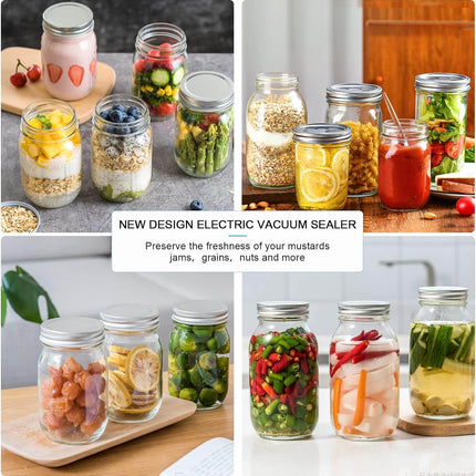 Food Saver for Canning, Wide and Regular Mouth Jars
