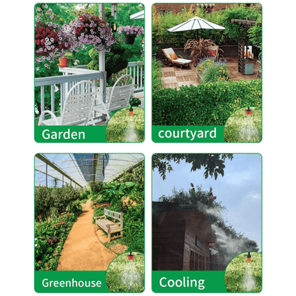 Drip Irrigation System, Patio Misting System for Cooling – image 9