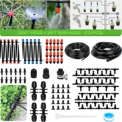 Drip Irrigation System, Patio Misting System for Cooling