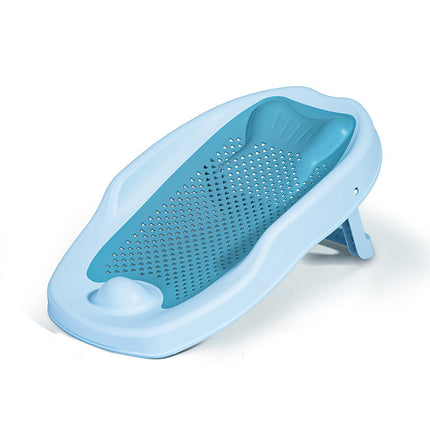 Baby Bath Seat, Foldable Infant Bath Support with Soft Headrest – image 4