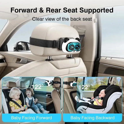 Infant Car Camera for Back Seat, Car Camera 1080p for Wireless CarPlay and Android Auto – image 6