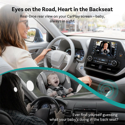 Infant Car Camera for Back Seat, Car Interior Camera for Pets – image 7