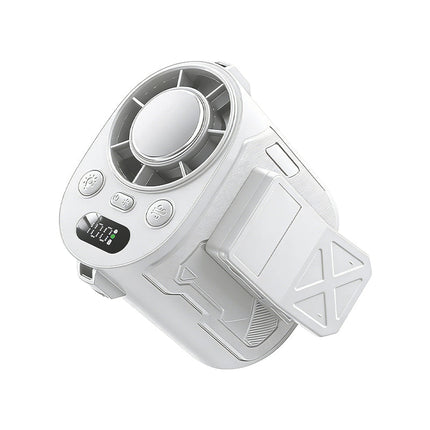 Portable Fan with Ice Cooling Plate, Rechargeable Mini Fan with LED Display