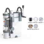 Filter with Filter Box*3 & Filter Floss*3 & Spray Bar*1 & Quartz Ball 500g & Drain Pipe 1m