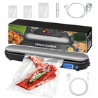 Vacuum Sealer Machine with Bag Cutter, Food Vacuum Sealer for Meat, Vacuum Sealer Bags and Roll for Freezer Storage