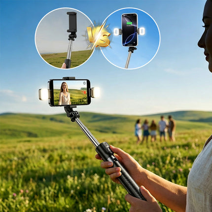 Selfie Stick Tripod with Wireless Remote, Extendable Phone Tripod Stand – image 14