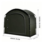Portable Shed, Waterproof Bike Shed for Motorcycle and Lawn Mower