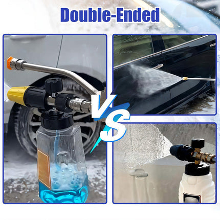 Foam Cannon Pressure Washer Gun with Dual Connector, Pressure Washer Attachment for Car Detailing Supplies – image 7