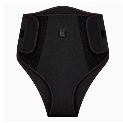Heated Back Support Belt, Lower Back Heating Pad with Massage, Back Massager with Heat for Waist and Abdomen
