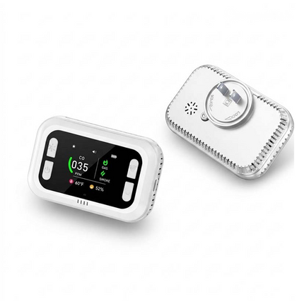 RV Carbon Monoxide Detector, Smoke and CO Detector with Color Display, Gas Leak Detector for Travel Trailer and Camper