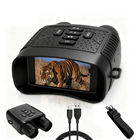 Night Vision Binoculars with 3 Inch Screen and 6x Digital Zoom, Rechargeable Hunting Binoculars with Video Recording