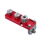 Drilling Jig for Aluminum Profile, Drilling Tapping Guide for 20 30 40 Series Extrusion, Counterbore Drill Guide