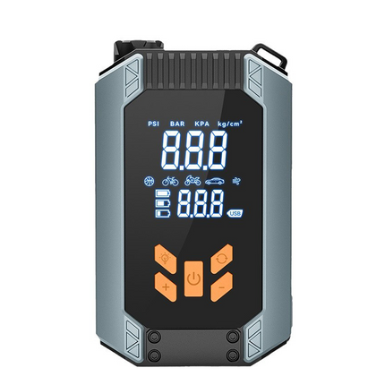 Tire Inflator Portable Air Compressor, Cordless Car Tire Pump with Digital Gauge, Bike Pump, Air Pump for Tires, Car
