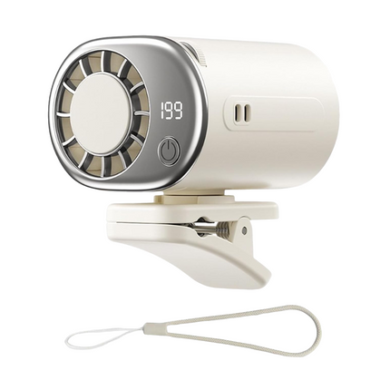 Portable Fan with Clamp, Rechargeable Clip On Fan for Bed and Desk, Battery Operated Fan with 360 Rotation