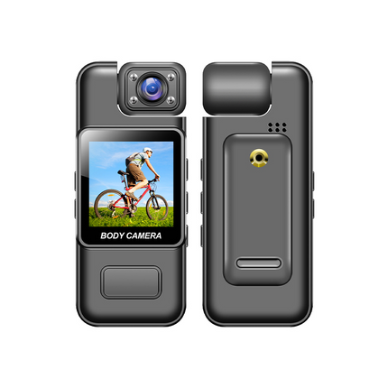 Body Camera 4K with Rotatable Lens